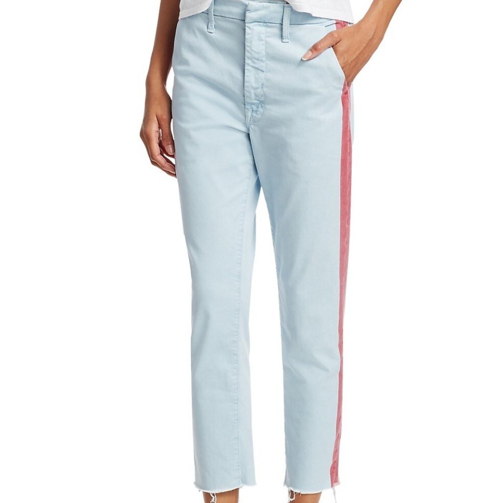 MOTHER Shaker Prep Fray Hem Jeans